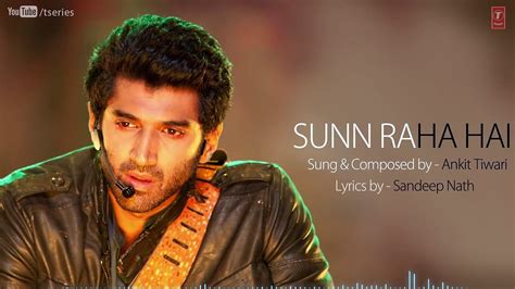 sun raha hai na lyrics